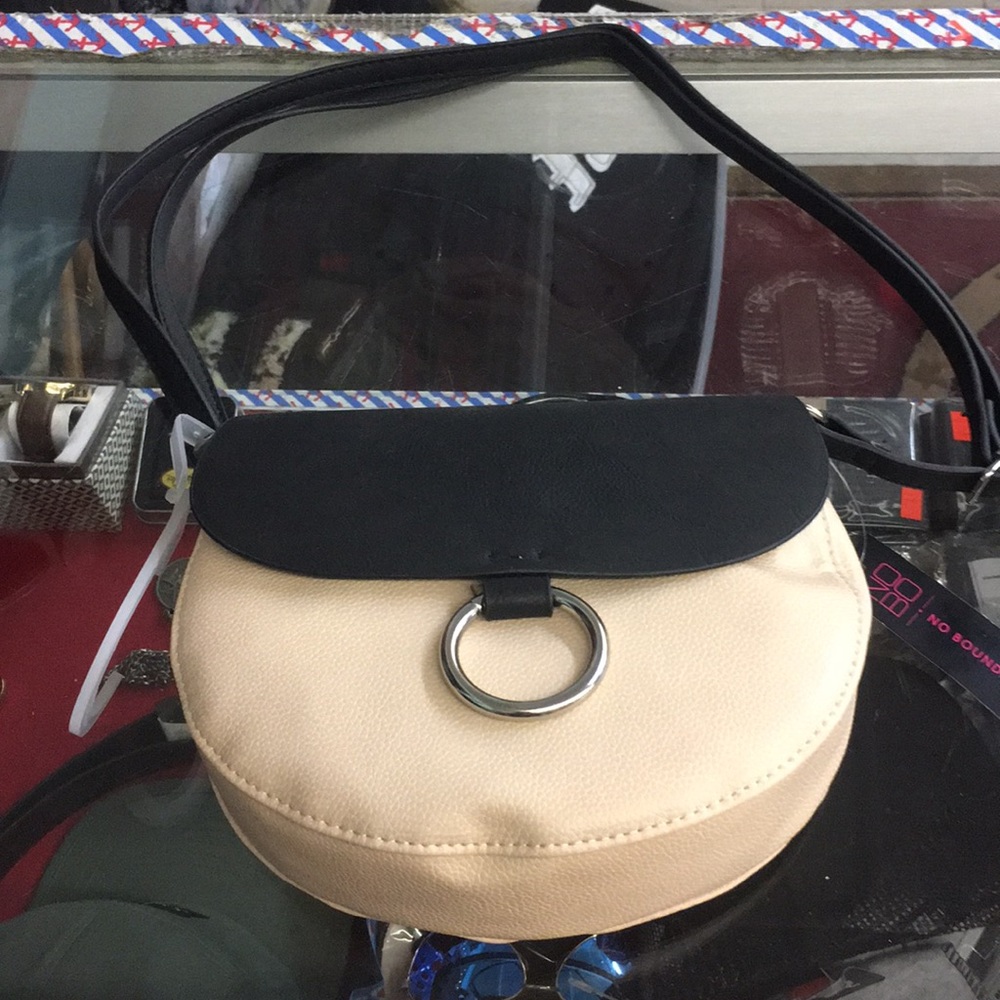 New beige and black